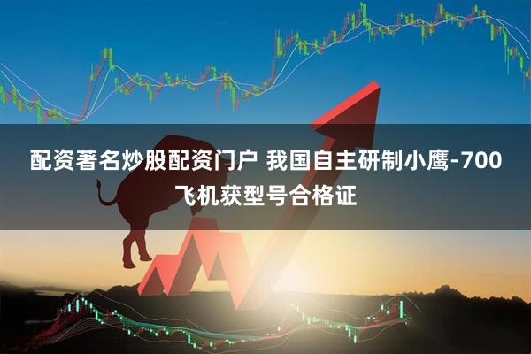 配资著名炒股配资门户 我国自主研制小鹰-700飞机获型号合格证